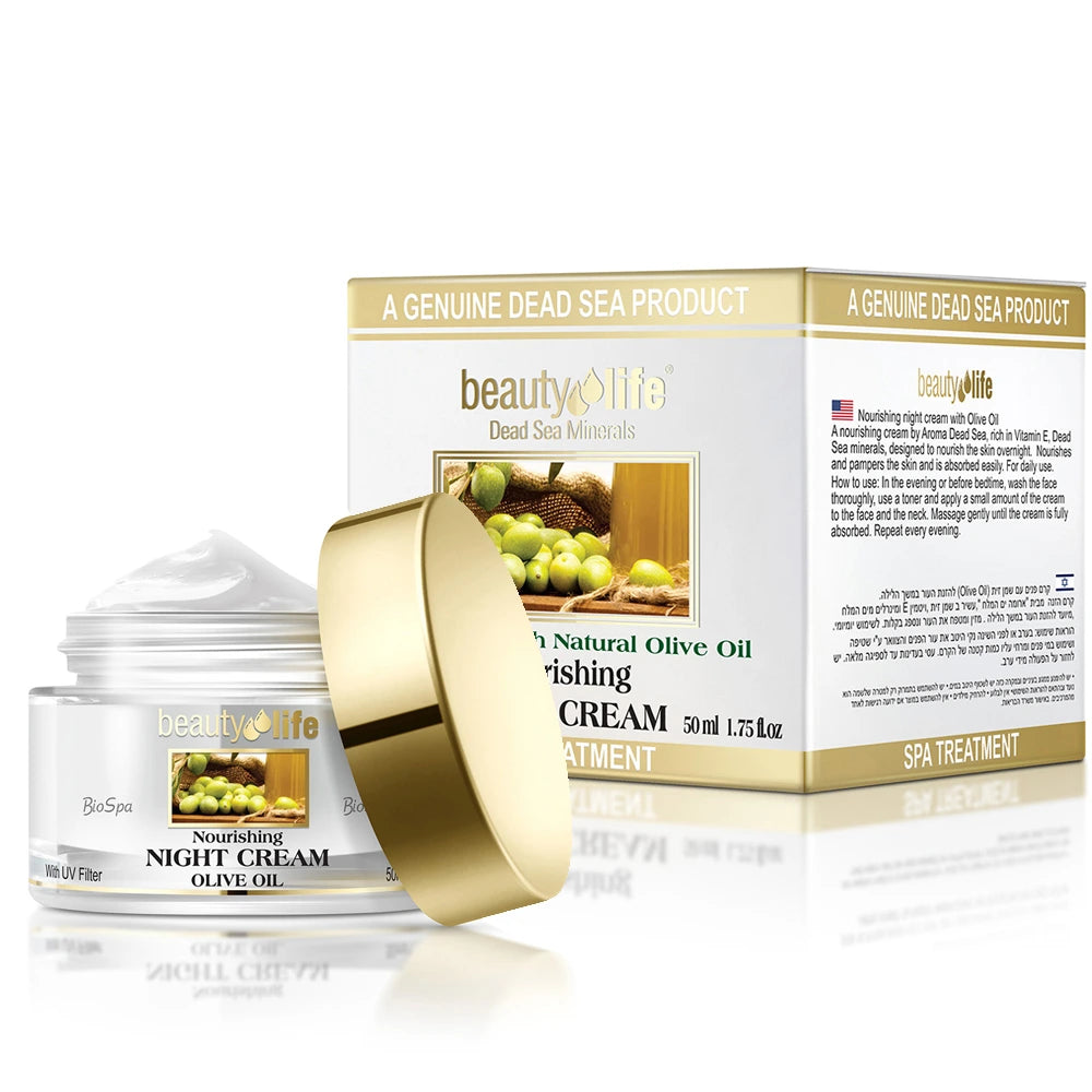Night cream - olive oil