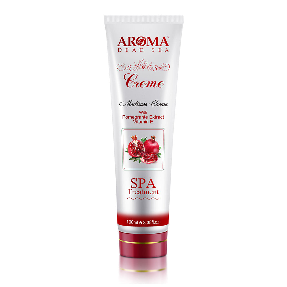 Multi-use cream with pomegranate and vitamin E