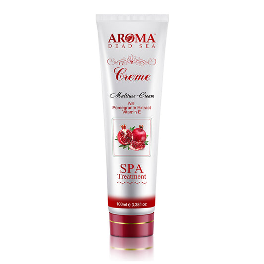 Multi-use cream with pomegranate and vitamin E
