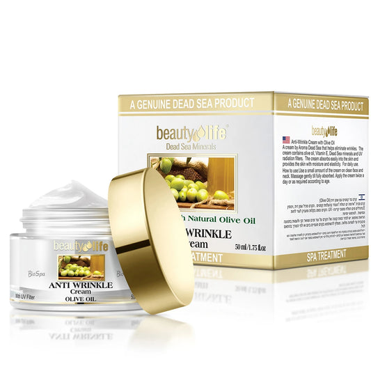 Anti-wrinkle cream - olive oil