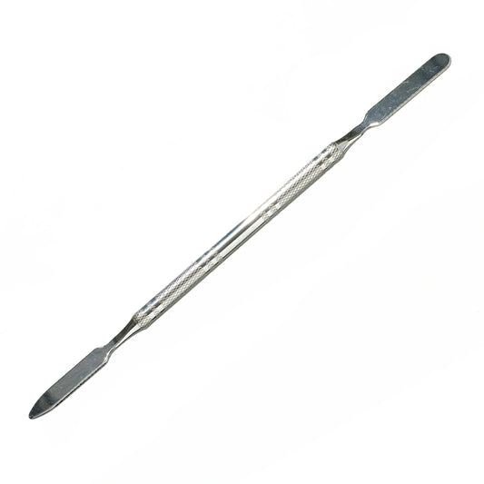 Cosmetic spatula made of surgical steel