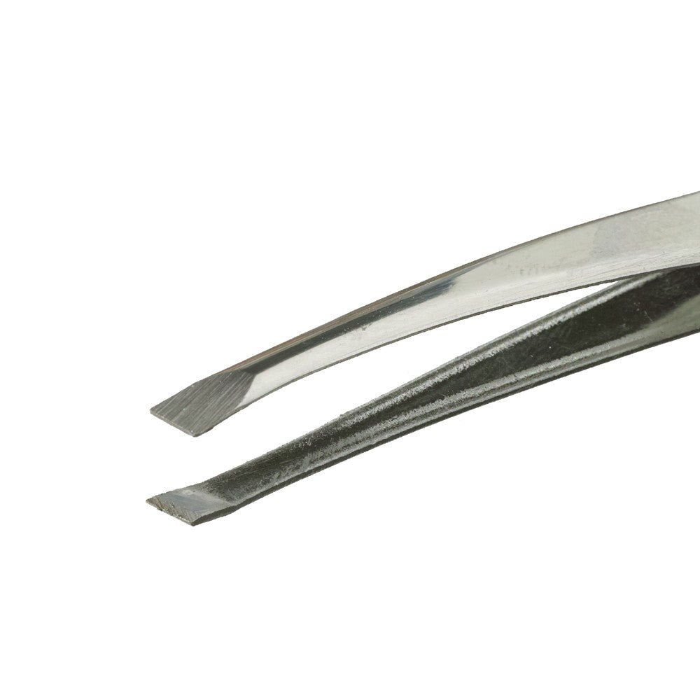 Precision Tweezers with Slanted Head