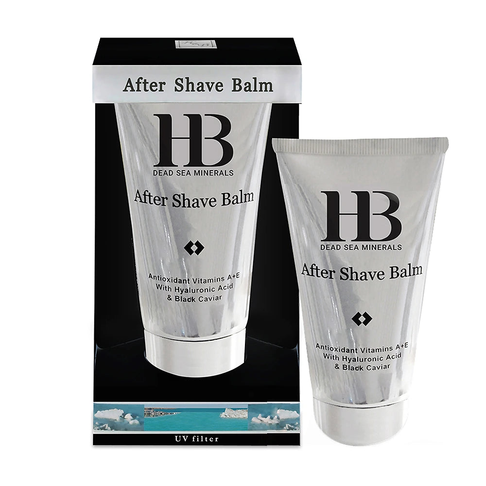 Aftershave balm with hyaluronic acid & caviar