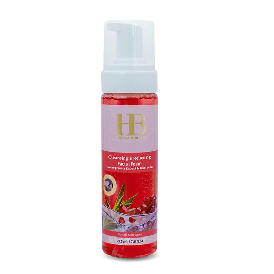 Pomegranate facial foam