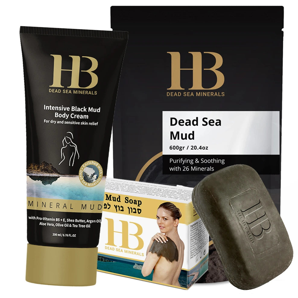 Psoriasis Eczema Treatment Dead Sea Mud set body