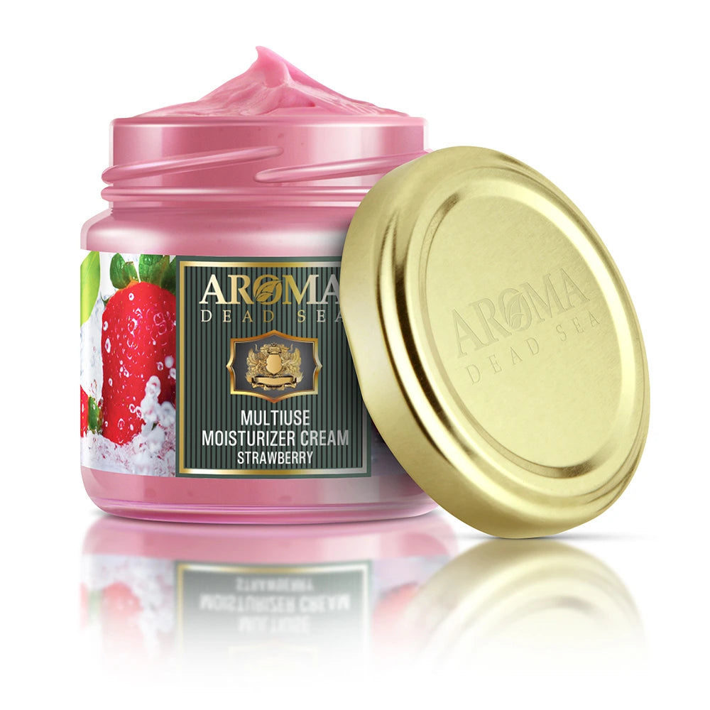 Multi-use moisturizer & body cream - strawberry