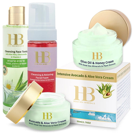 Sensitive skin treatment set