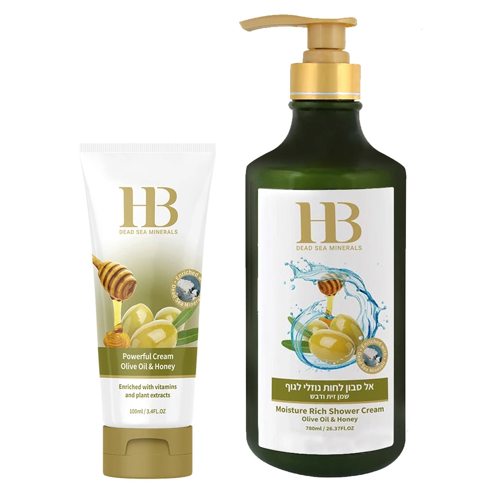 Shower gel & body cream of your choice